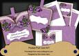 Purple Roses2 If Friends Were - Pocket Pull Card Kit