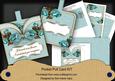 Teal Roses2 If Friends Were - Pocket Pull Card Kit