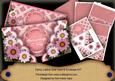 Pink Daisy Great Age 17 Today 3D Lattice Card Kit