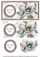 Lilac Butterfly Get Well Soon Dl Decoupage Topper