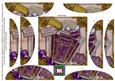 Parma Violets Perfume 60th Birthday 5in Round Spiral Stacker