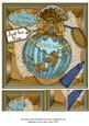 Aquamarine Perfume Happy Birthday 8in Picture Sheet Topper