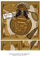 Gold Perfume Happy Birthday 8in Picture Sheet Topper