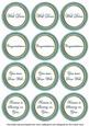Dusky Teal Painted Well Done Mix Sentiment Round Toppers