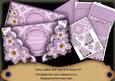 Lilac Forgetmeknot 30th Birthday 3D Fancy Lattice Card Kit