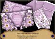 Lilac Forgetmeknot 90th Birthday 3D Fancy Lattice Card Kit