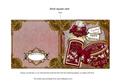 Plum Blossom Perfume 70th Birthday 5in Folded Card