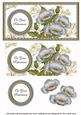 Silver Poppies Retirement Dl Decoupage Topper