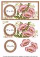 Pink Poppies All My Love Dl Decoupage Topper