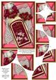 Blossom Perfume 80th Birthday 7x5 Round Quad Corner Stacker