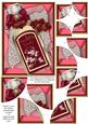 Blossom Perfume 90th Birthday 7x5 Round Quad Corner Stacker