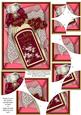 Blossom Perfume 100th Birthday 7x5 Round Quad Corner Stacker
