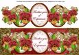 Vred Pansy Year of Experience Large Dl Topper