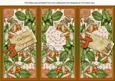 Borange Fushsia Engagement Quick Tri-fold Card