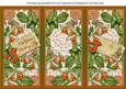 Borange Fushsia Wedding Day Quick Tri-fold Card
