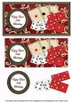 Red Games 85th Birthday Dl Decoupage Topper