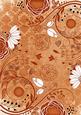 Borange Lace Retro Floral A4 Backing Paper