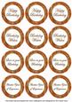 Borange Sweetpea Birthday Mix1 Sentiment Round Toppers