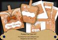 Borange Birdcage Happy Birthday Vintage Pocket Pull Card Kit