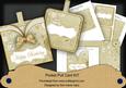 Cream Birdcage Happy Birthday Vintage Pocket Pull Card Kit