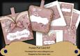 Dpink Birdcage Happy Birthday Vintage Pocket Pull Card Kit