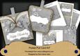 Silver Birdcage Happy Birthday Vintage Pocket Pull Card Kit