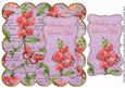 Lilac Sweetpea Sending My Love 8in Scallop Topper