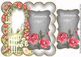 Silver Rose Arch Celebrate in Style 8in Scallop Topper