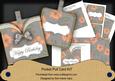 Silver Flora Happy Birthday Vintage Pocket Pull Kit