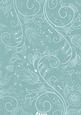 Dusky Teal Floral Lace Lights A4 Backing Paper