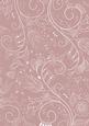 Dusky Pink Floral Lace Lights A4 Backing Paper