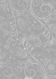 Silver Floral Lace Lights A4 Backing Paper
