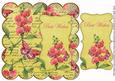 Lemon Sweetpea Best Wishes 8in Scallop Topper