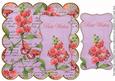 Lilac Sweetpea Best Wishes 8in Scallop Topper