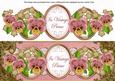 Pink Pansy in Vintage Prime Large Dl Step by Step