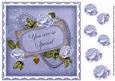 Pblue Rose You Are Special 8in Decoupage Topper