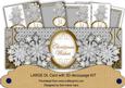 Silver Snowflake Christmas Wishes Large Dl Card Kit