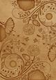 Vintage Tea Retro Floral A4 Backing Paper