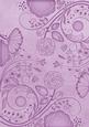 Lilac Retro Floral A4 Backing Paper