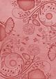 Pink Retro Floral A4 Backing Paper