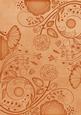Borange Retro Floral A4 Backing Paper