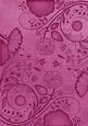 Cerise Retro Floral A4 Backing Paper