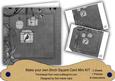 Black Birdcage 8in DIY Folded Card Mini Kit