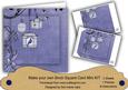 Dblue Birdcage 8in DIY Folded Card Mini Kit
