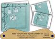 Dteal Birdcage 8in DIY Folded Card Mini Kit