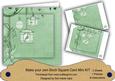 Mid Green Birdcage 8in DIY Folded Card Mini Kit