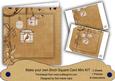 Vintage Tea Birdcage 8in DIY Folded Card Mini Kit
