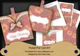 Pink Flora Happy Birthday Vintage Pocket Pull Card Kit