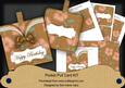 Vtea Flora Happy Birthday Vintage Pocket Pull Card Kit