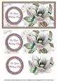 Lilac Butterfly Wedding Day Dl Decoupage Topper